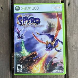 The Legend of Spyro Dawn of the Dragon 2008 Xbox 360 Game Complete